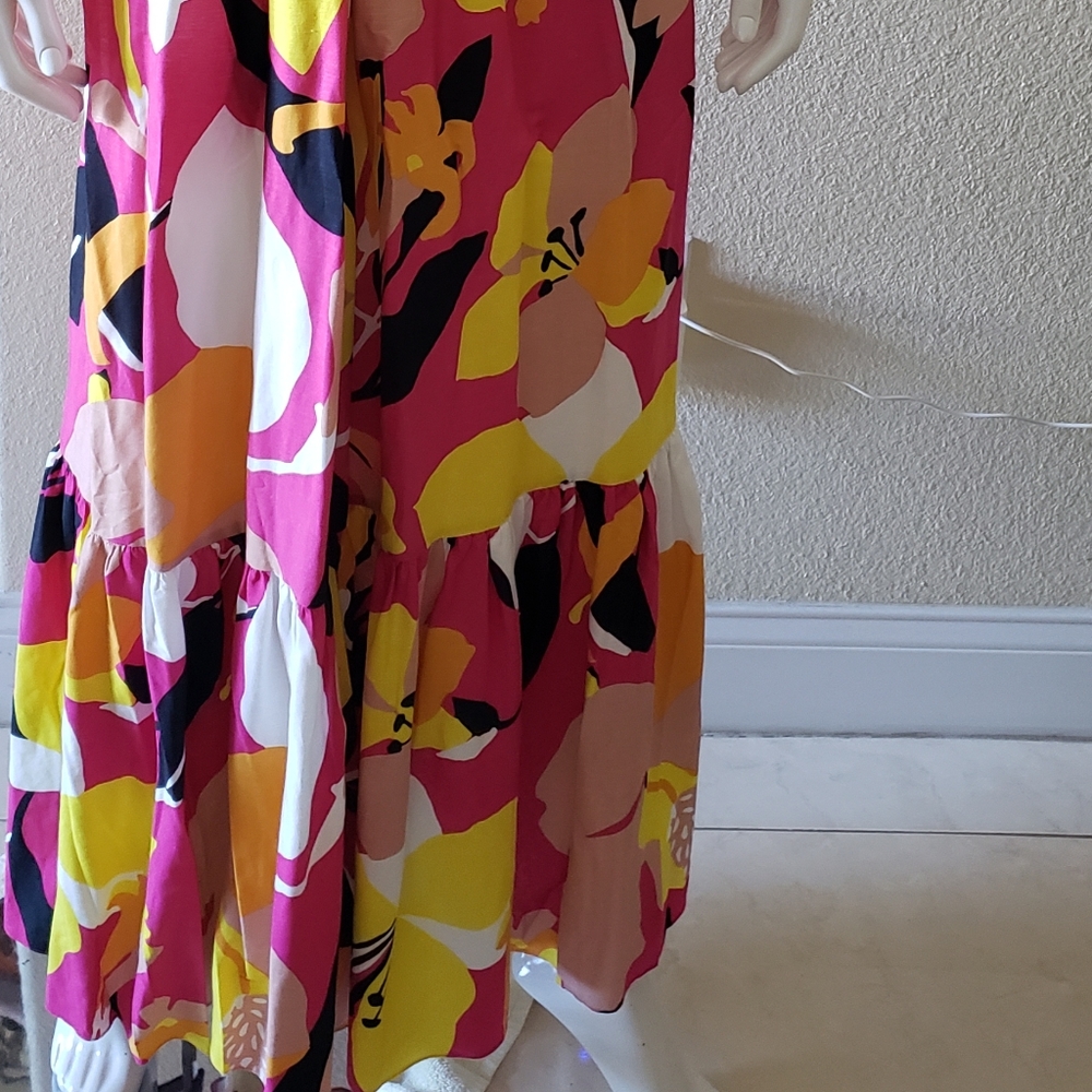 Ted‎ Baker Ikella abstract-print dress. Size 0. - Picture 10 of 11